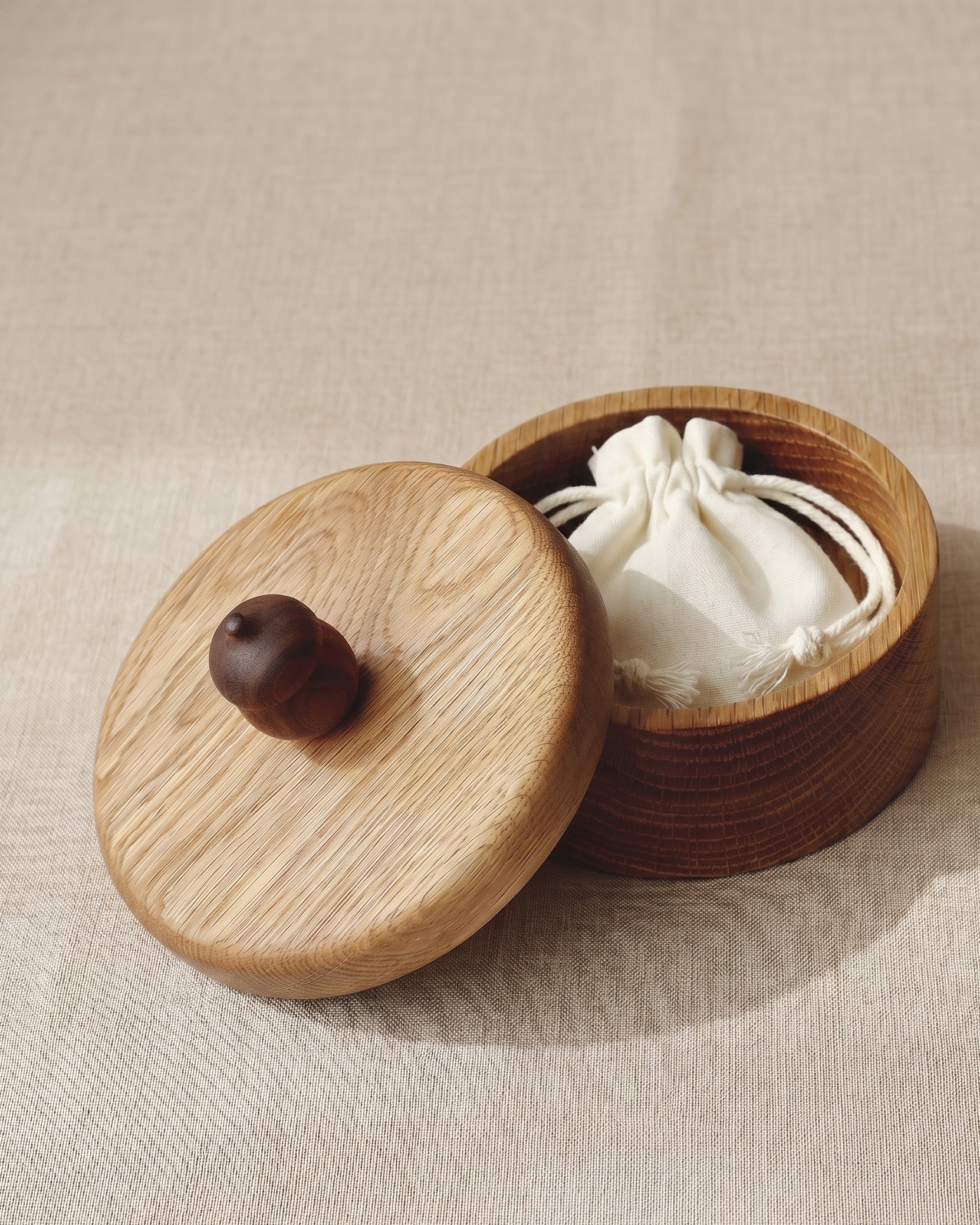 Acorn box, made to order