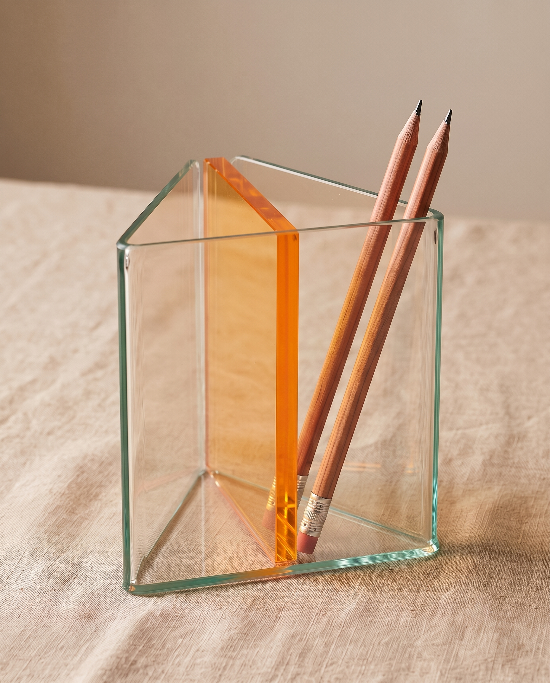 Aroo 2, neon triangle holder
