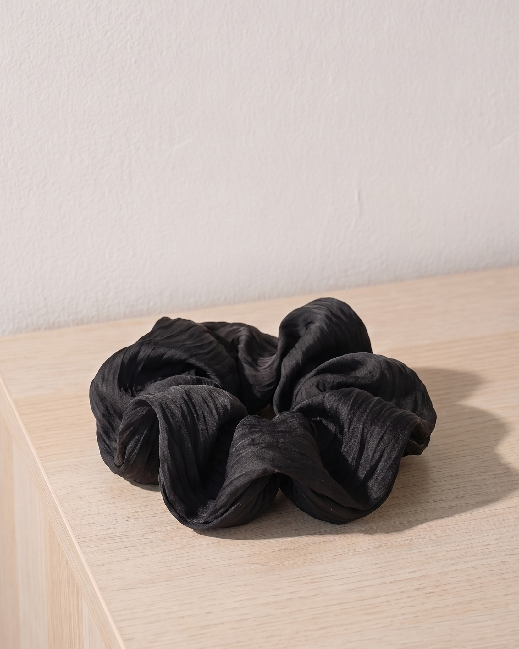 Meringue silky scrunch, set of two
