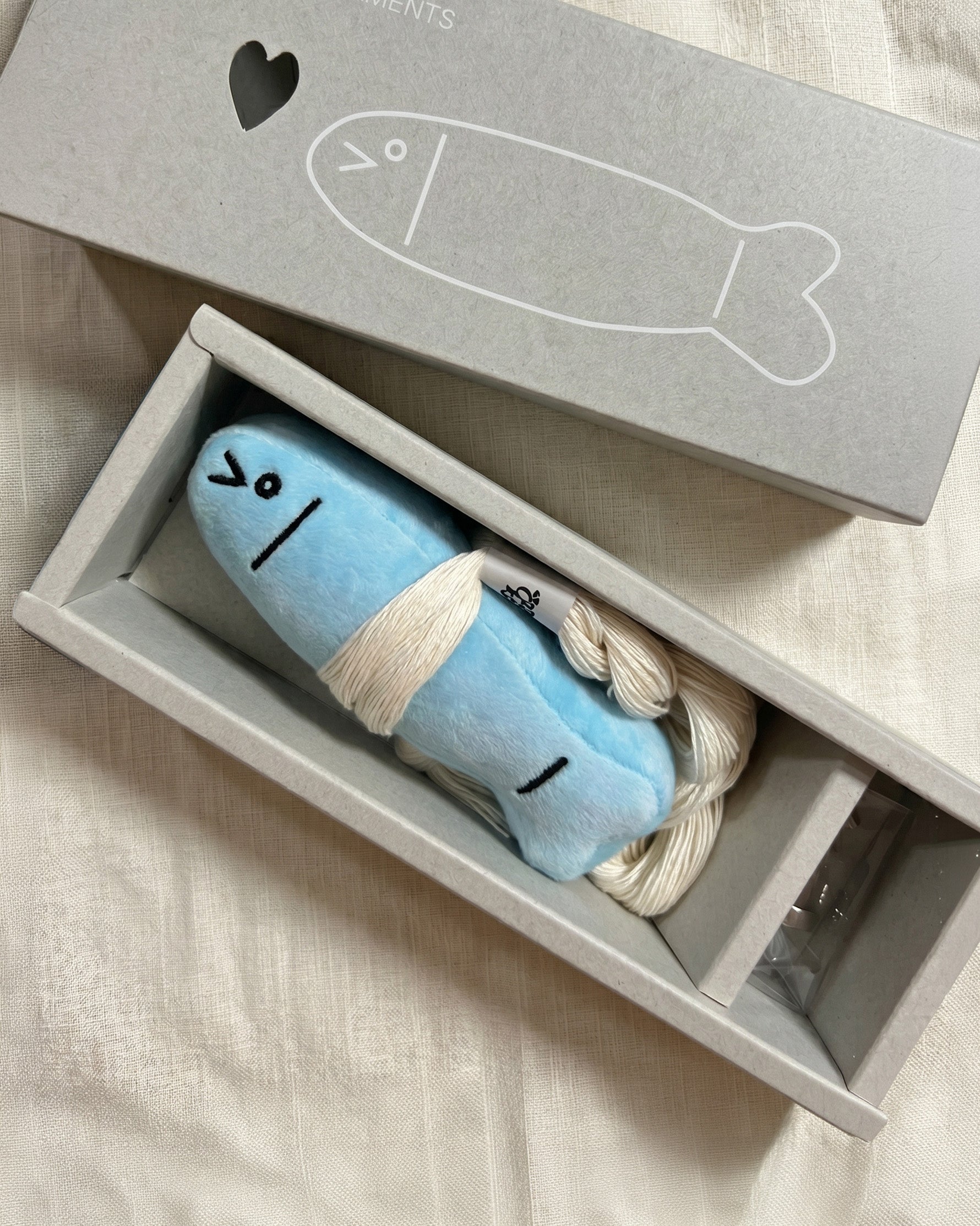 Plush pollack ornament