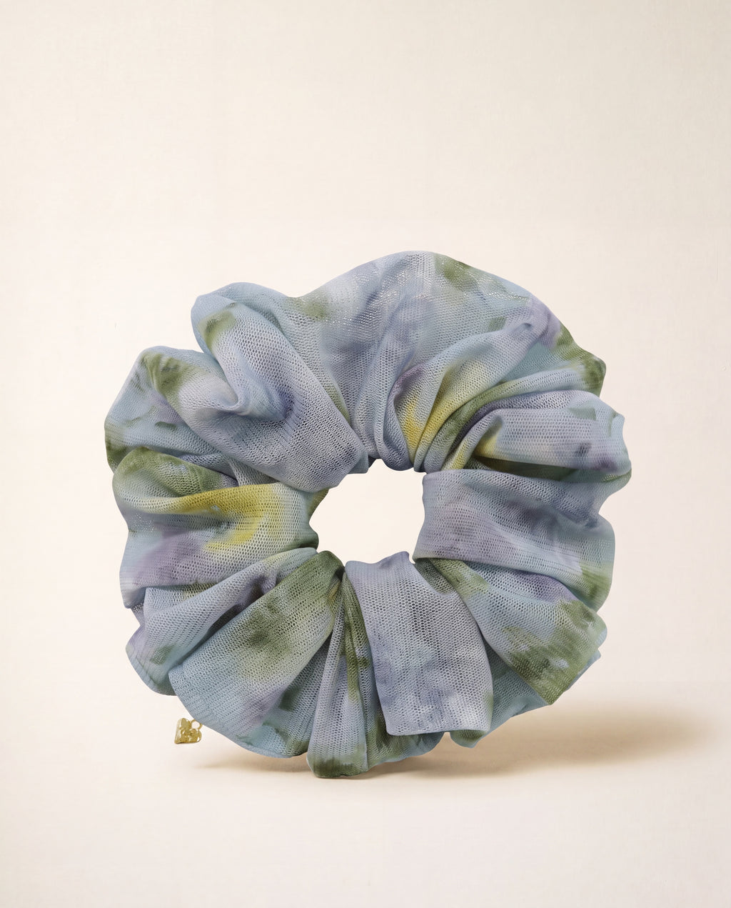 Maggie scrunchie, Misty blue