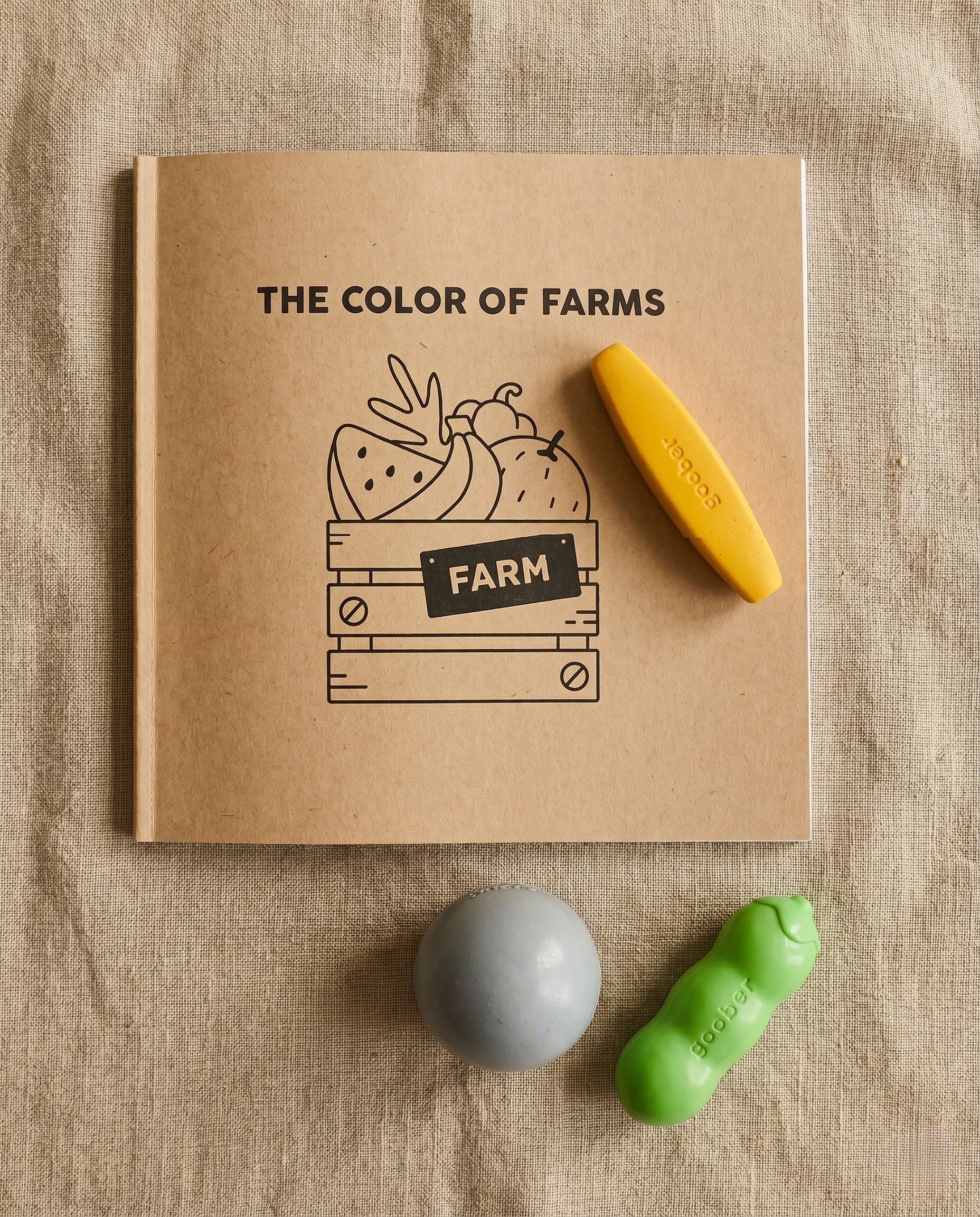 Farm crayon set