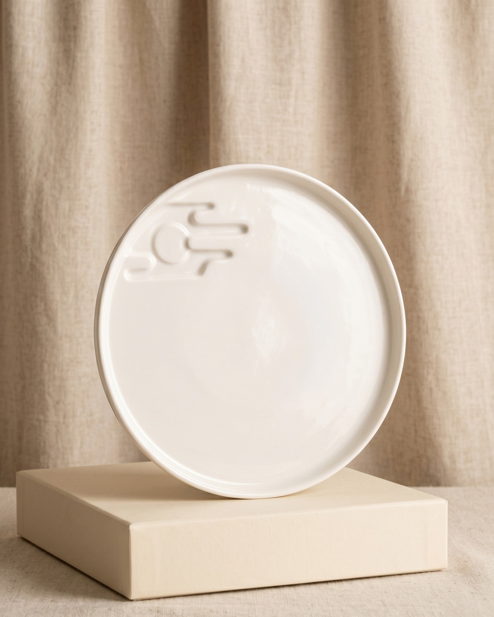 Moonlight plate, set of two
