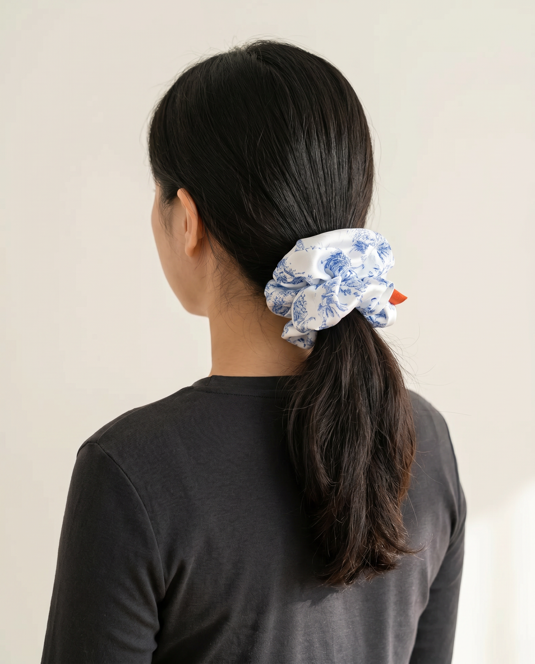 Marie scrunchie, Blue