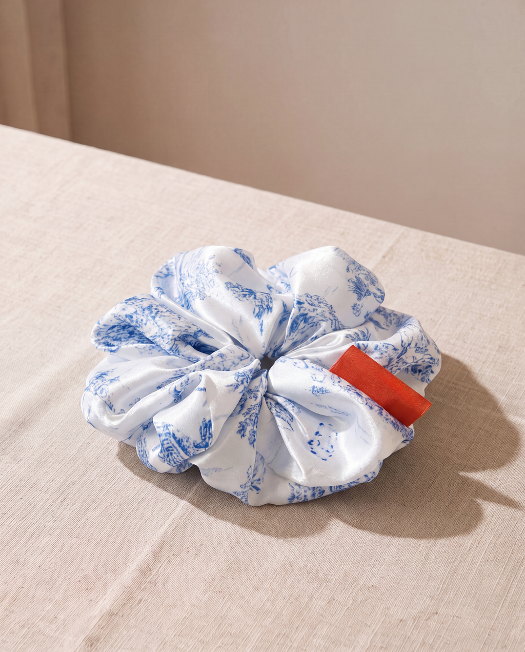 Marie scrunchie, Blue