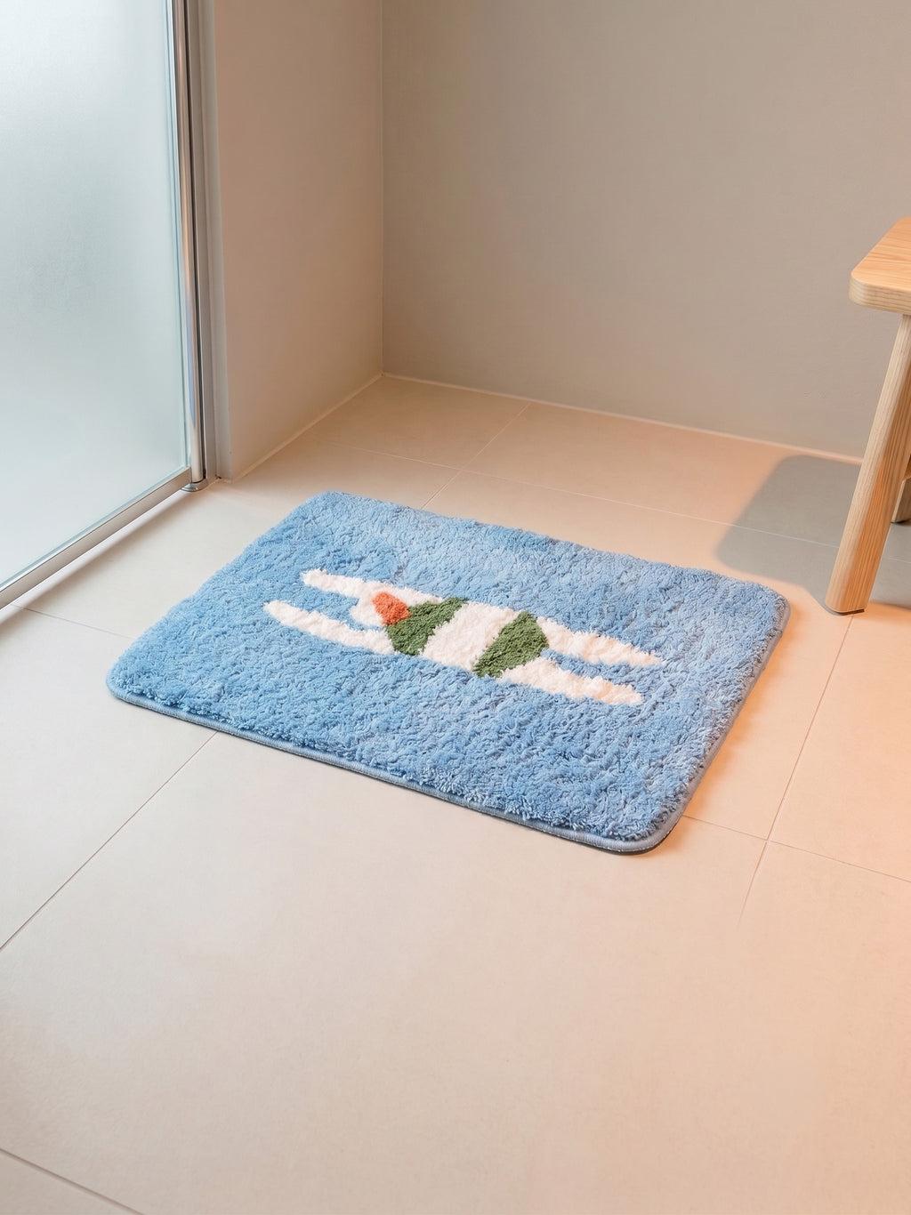 Swimming bath mat