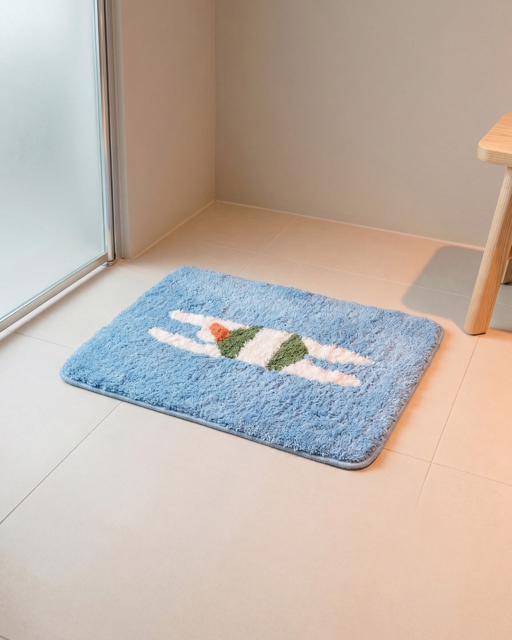 Swimming bath mat