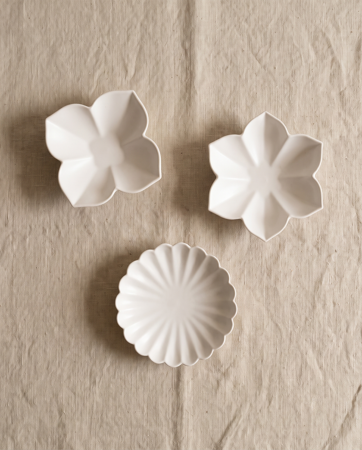 Flower plate set