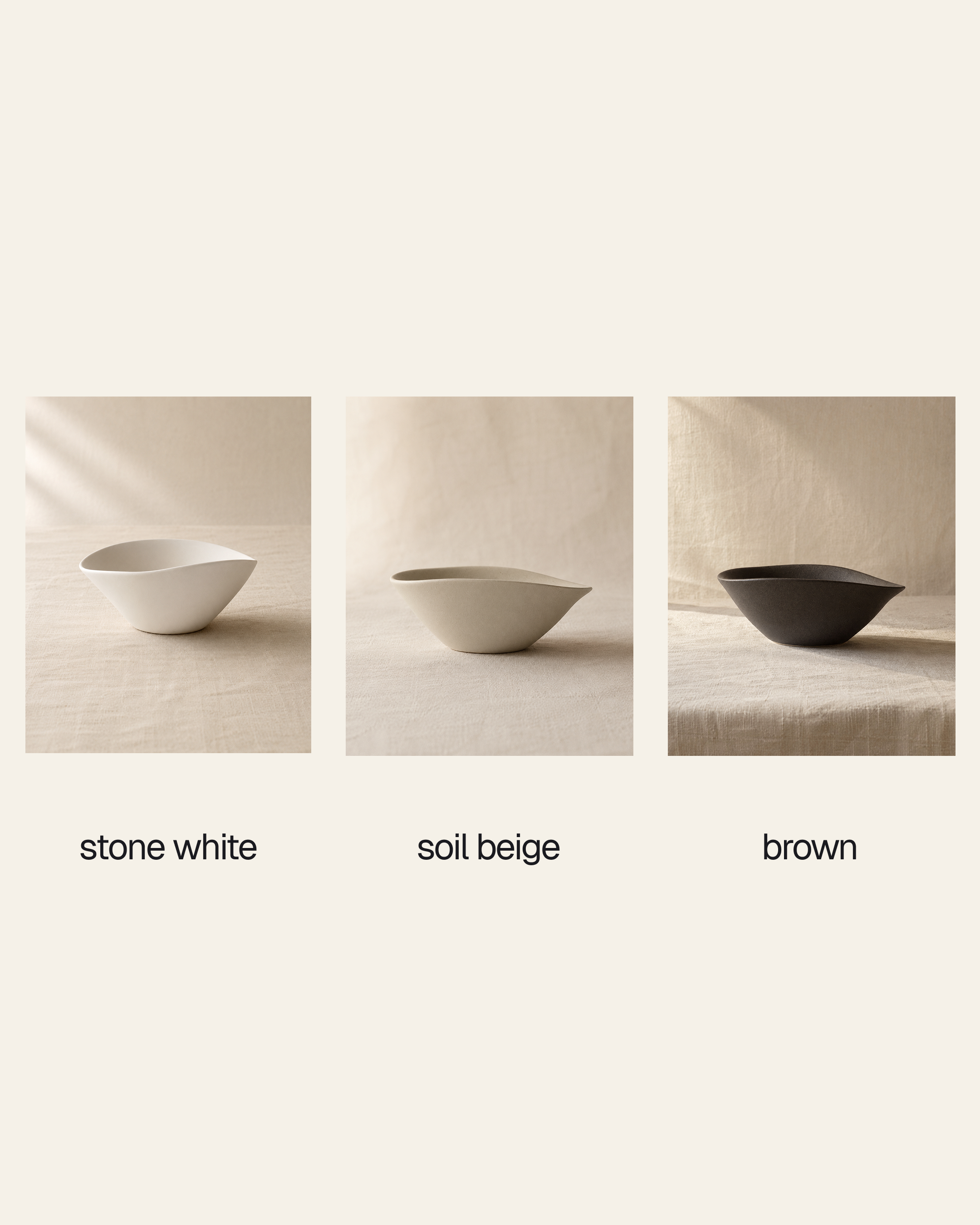Hin rice and soup bowls
