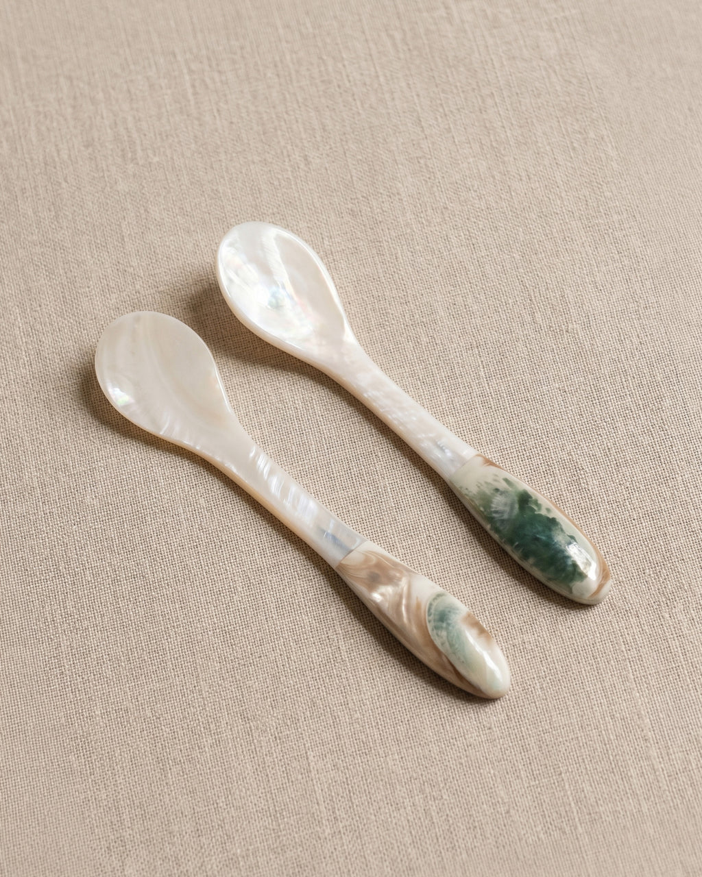 Mother-of-pearl spoons
