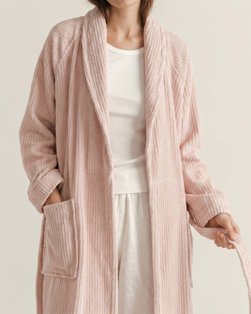 Classic stripe robe
