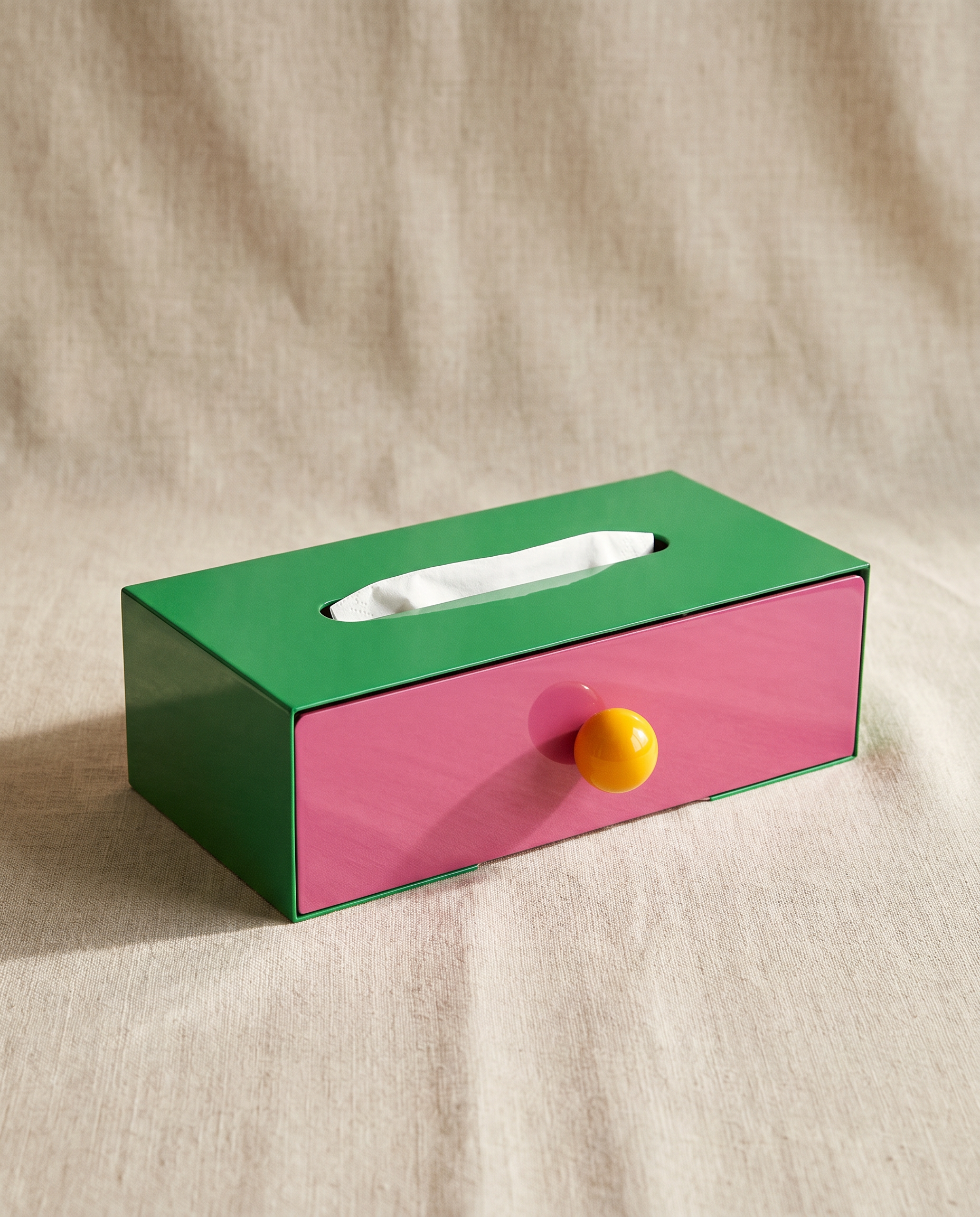 Ball library tissue case, made to order