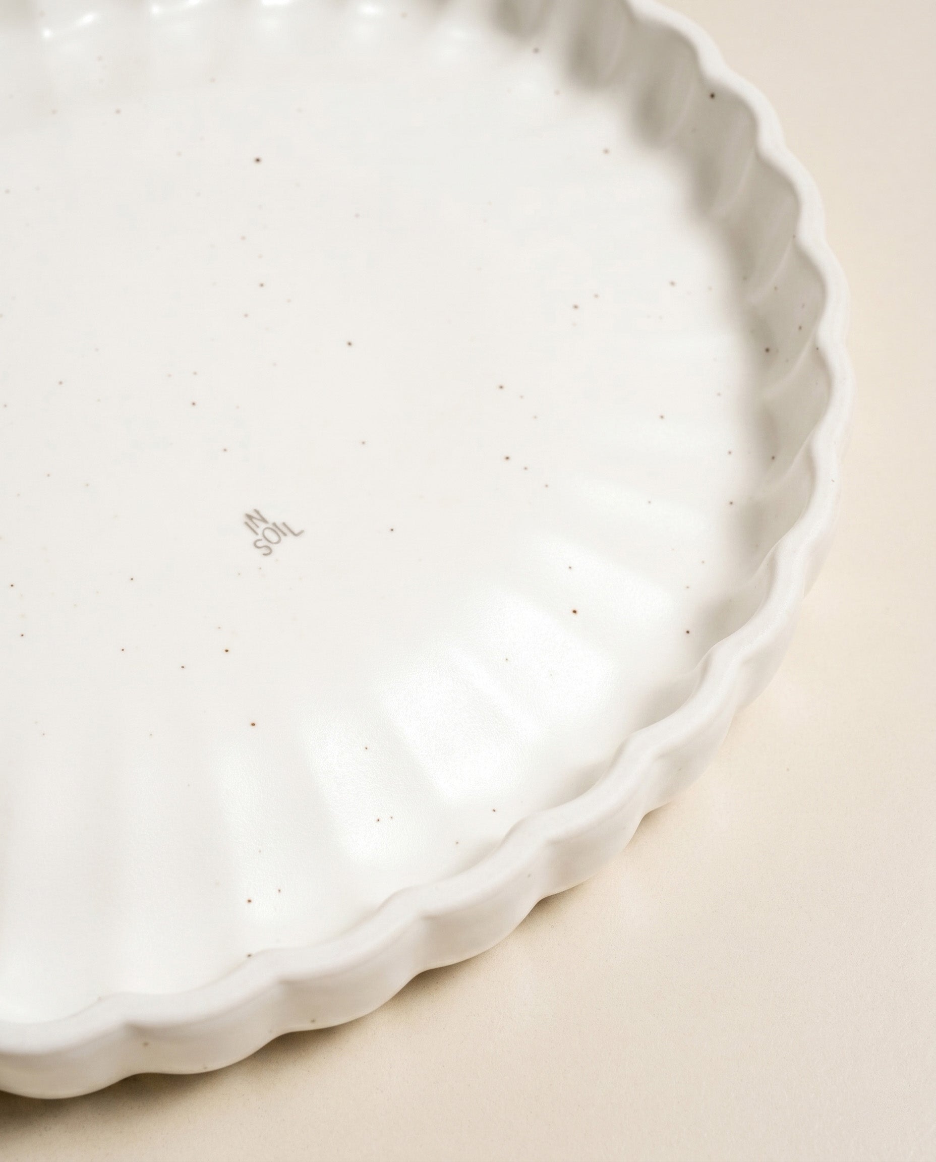 Blooming dessert bowl and plate set
