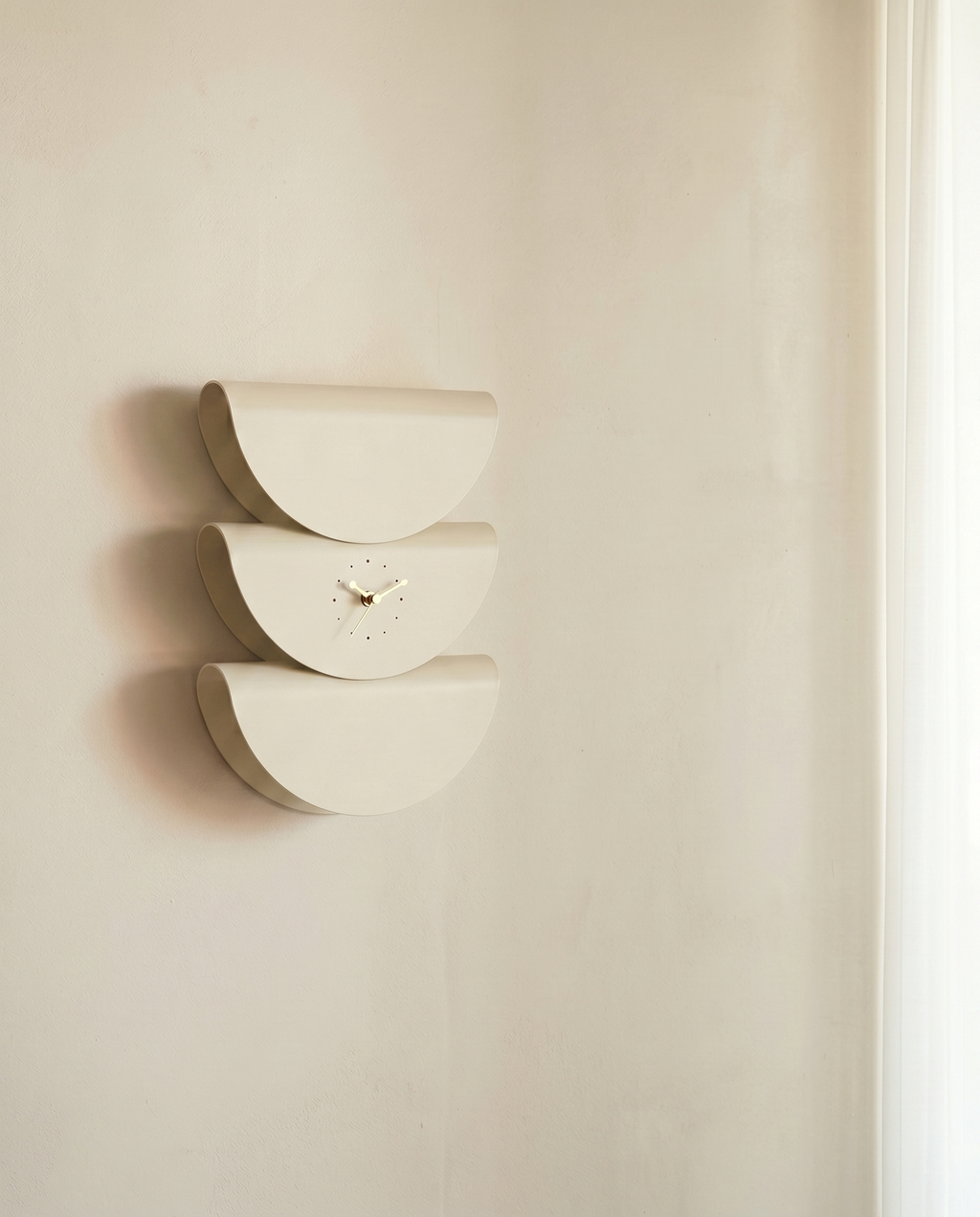Mandarin wall clock