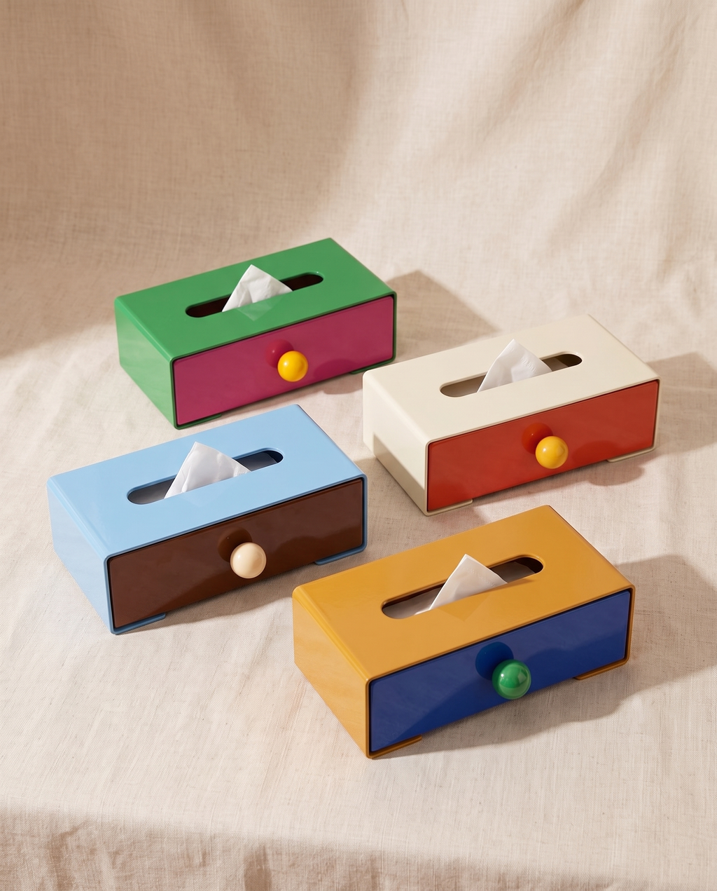 Ball library tissue case, made to order