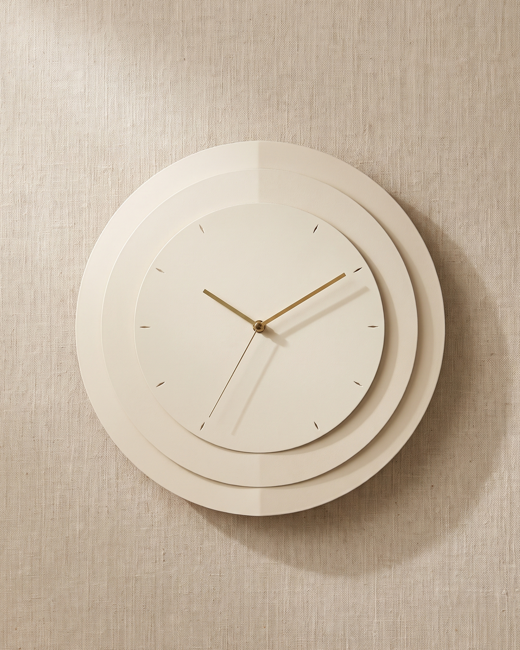 Slit wall clock
