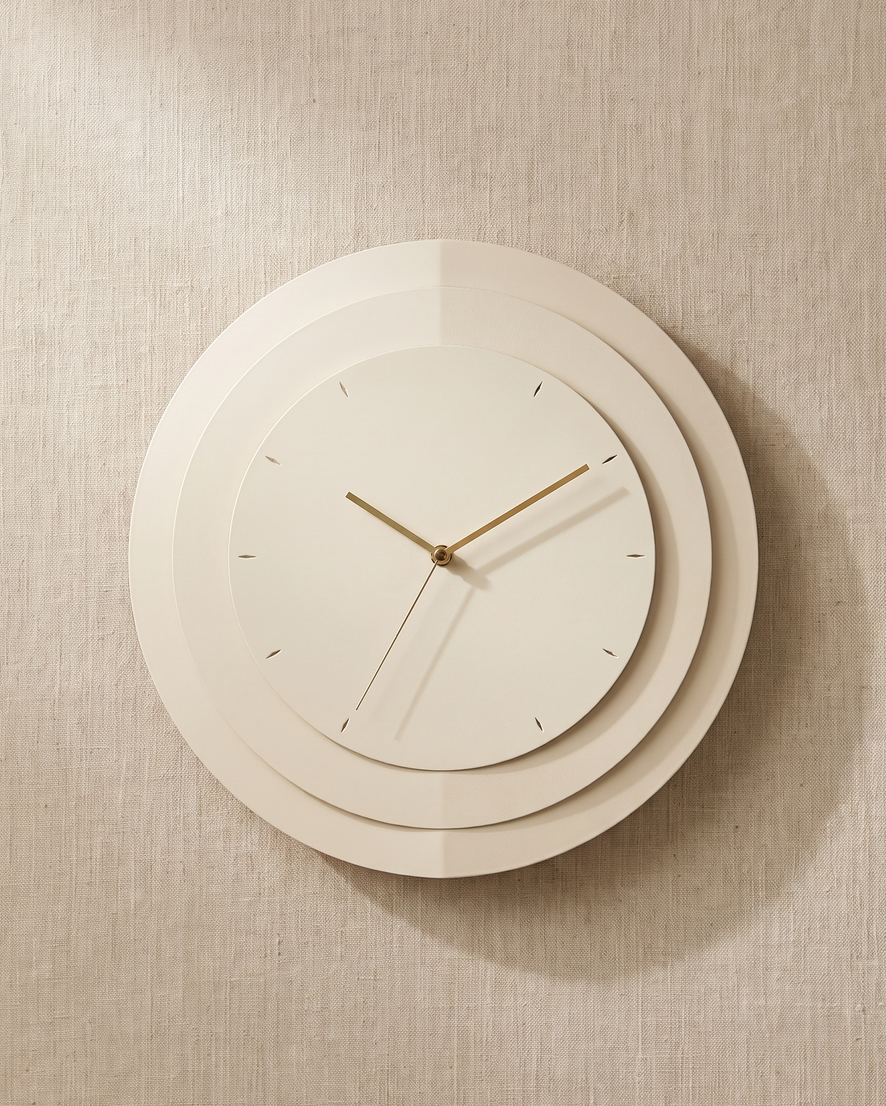 Slit wall clock