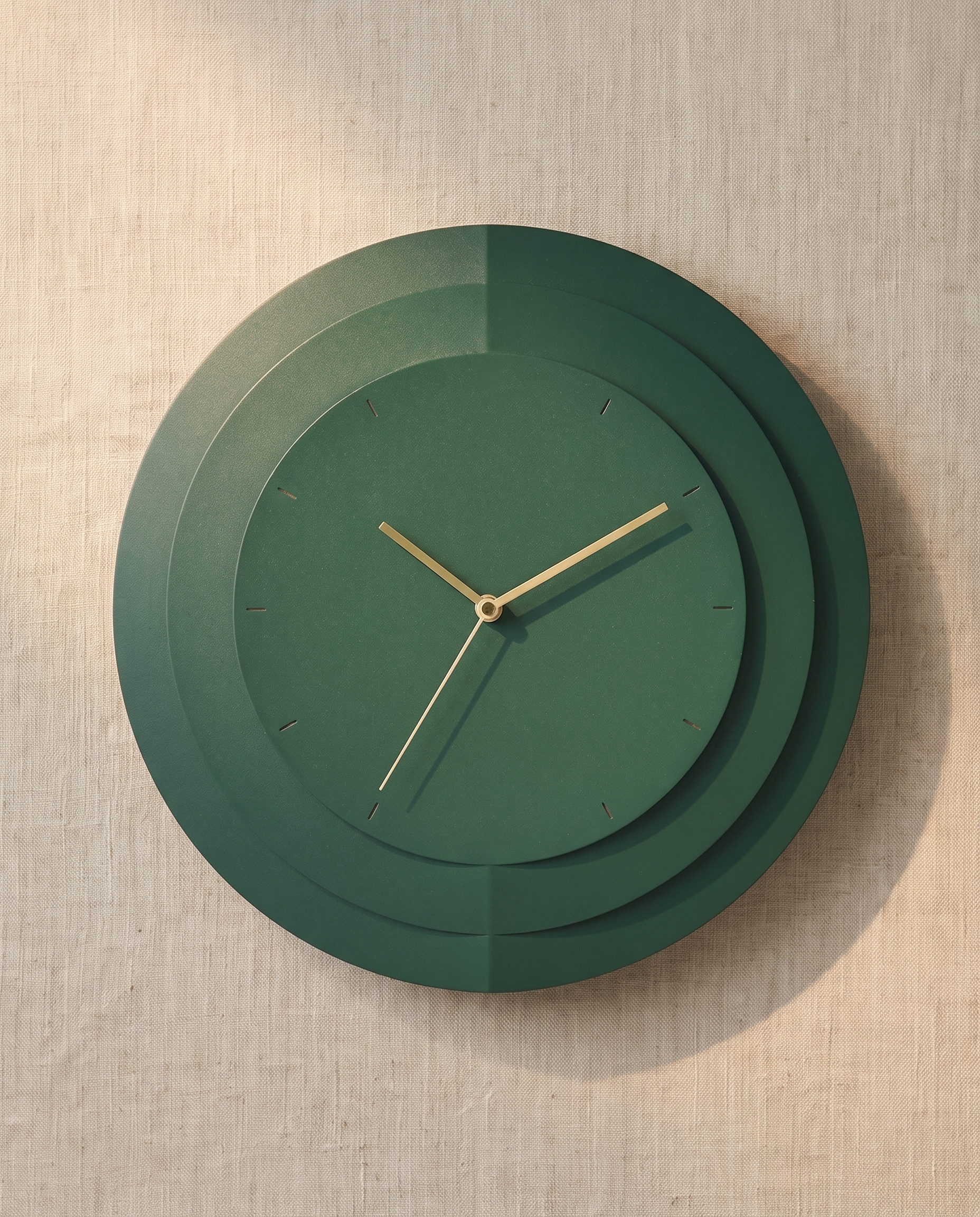 Slit wall clock