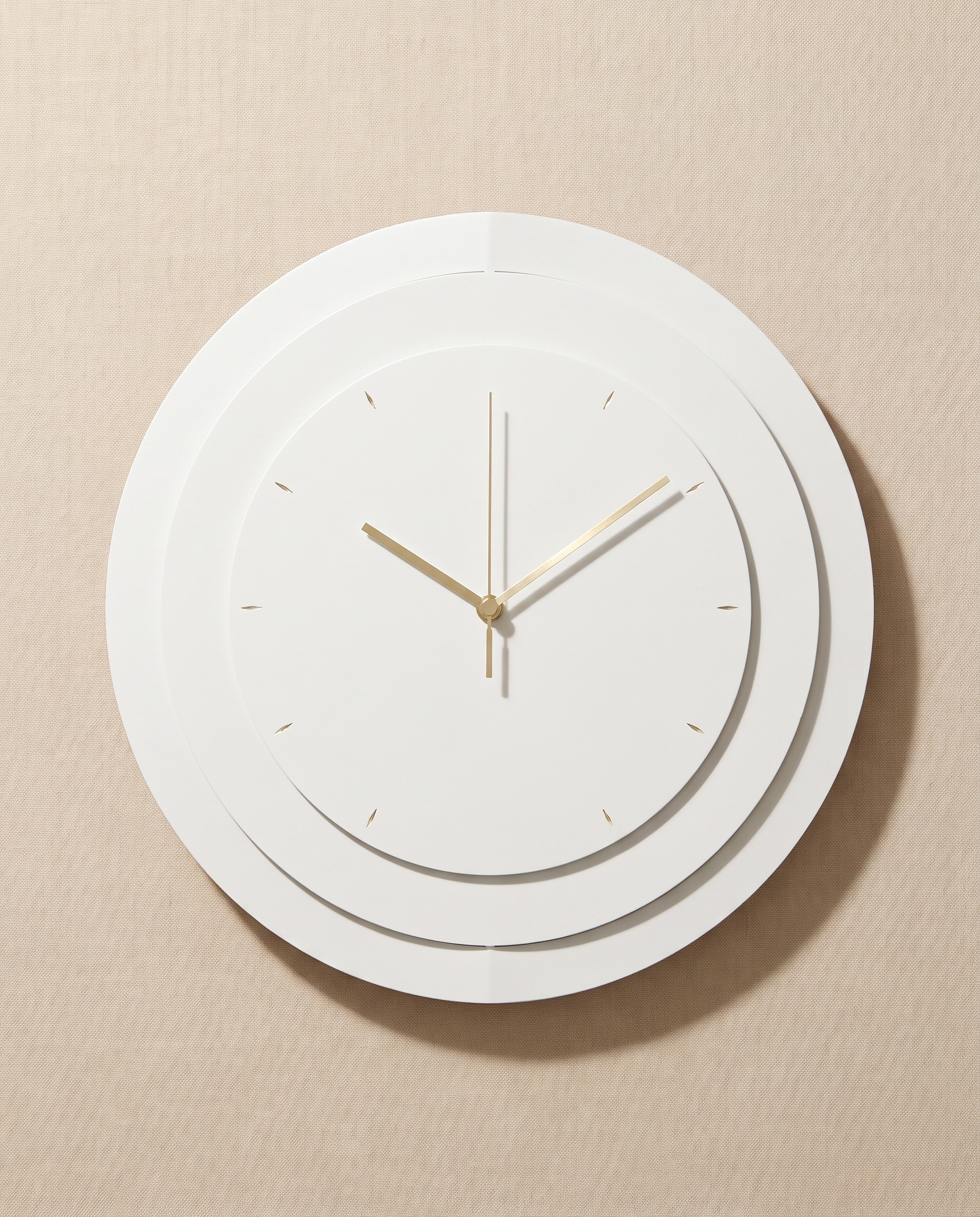 Slit wall clock