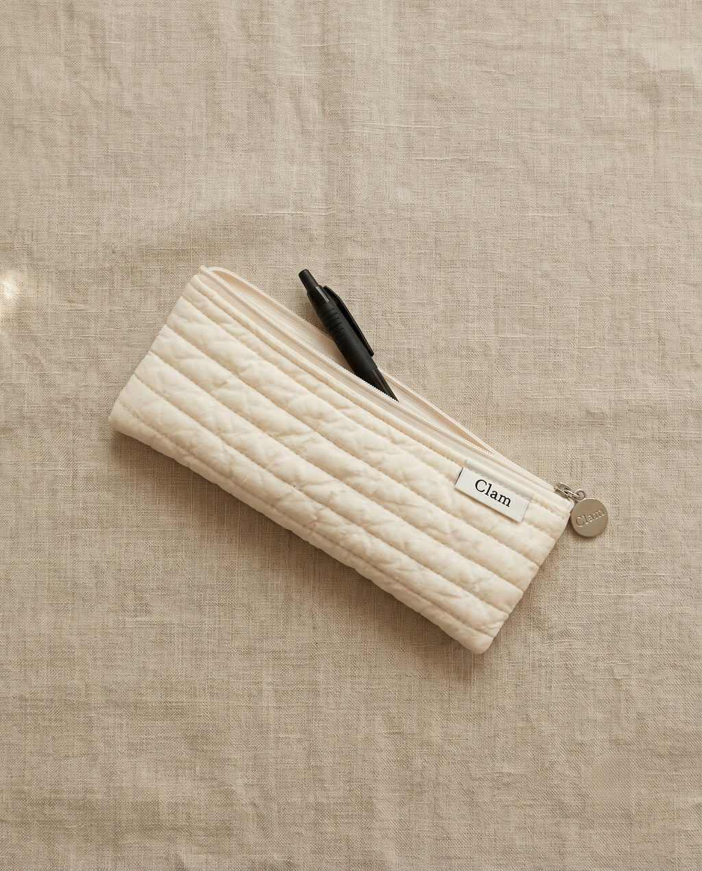 Quilted pencil case, set of two