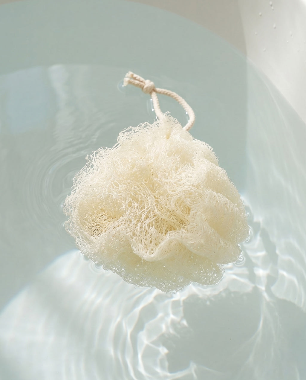 Egyptian loofah, set of two