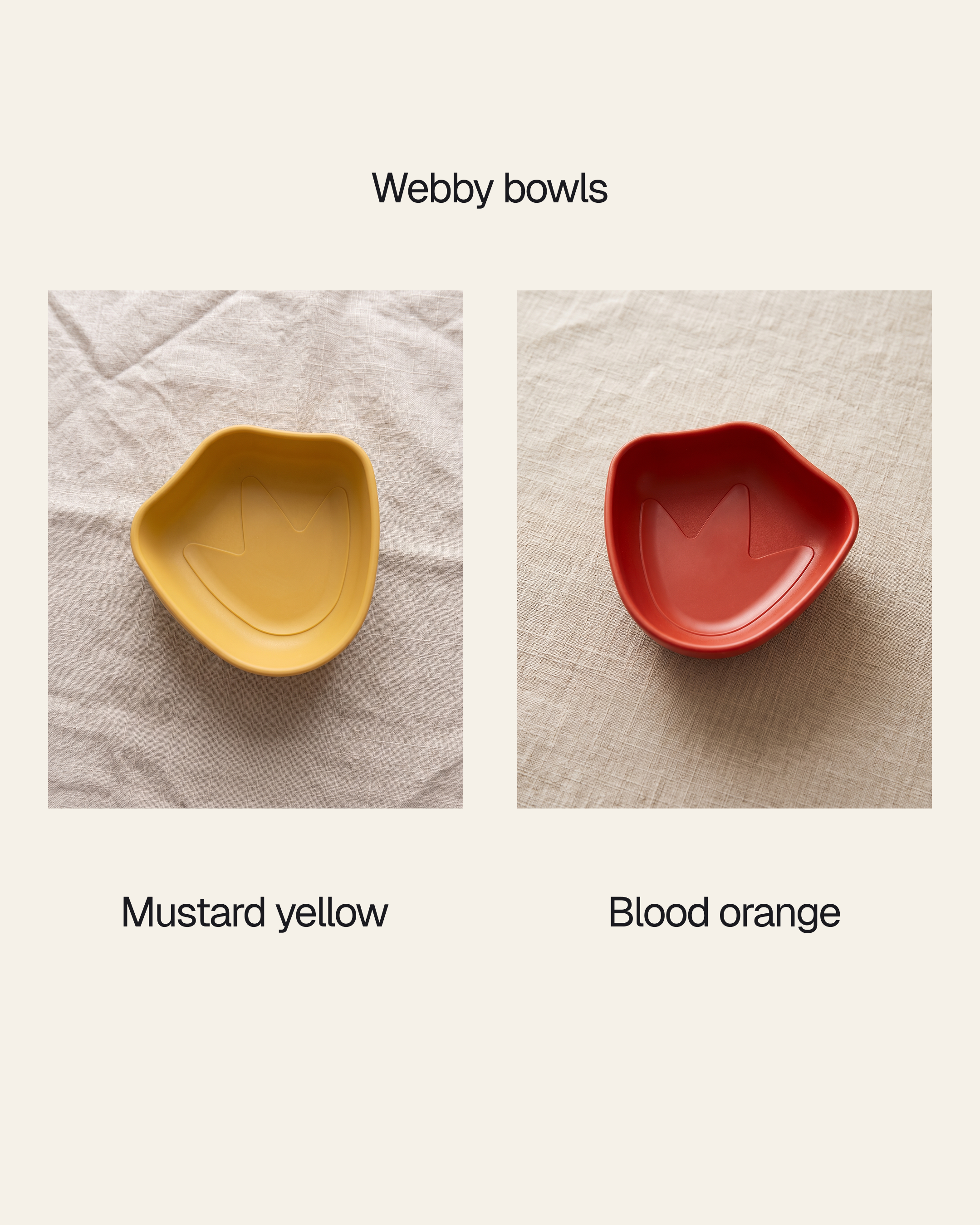 Ducky plate and Webby bowls, set of three