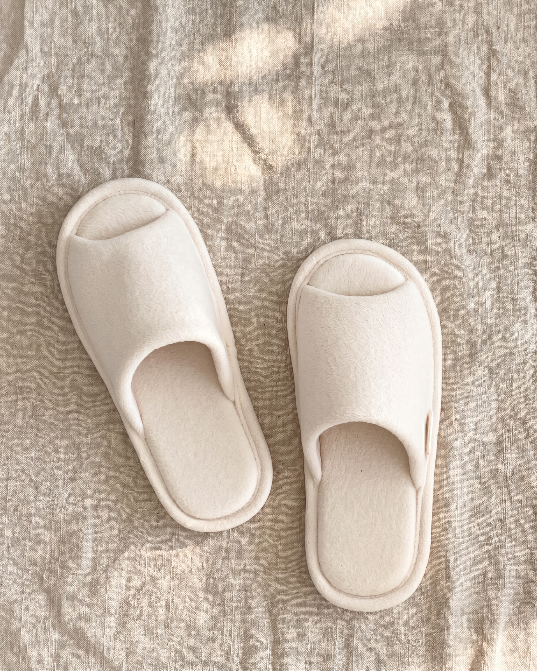 Terry slippers, open type